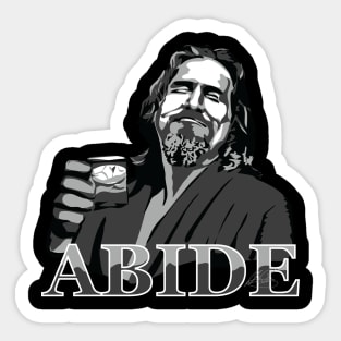 Abide Sticker